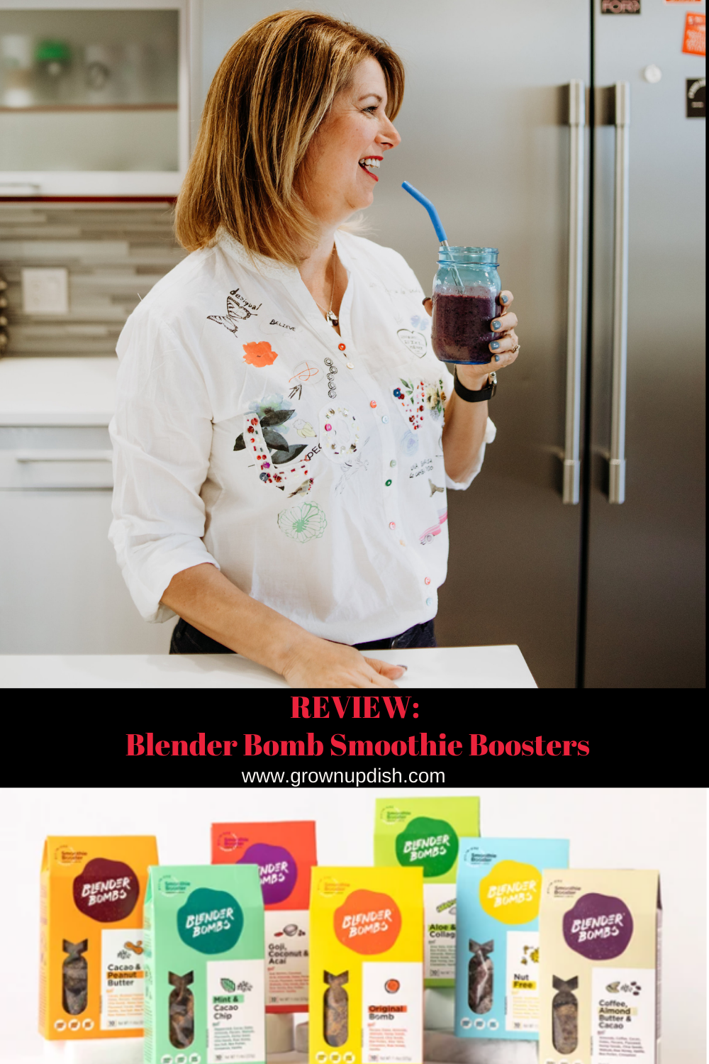 Tried It Blender Bombs Smoothie Booster • GrownUp Dish
