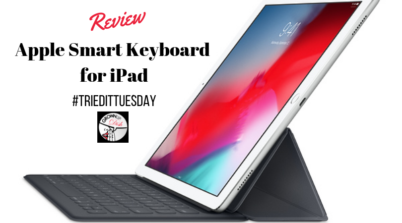 Review of Apple Smart Keyboard for 12.9‑inch iPad Pro | www.grownupdish.com