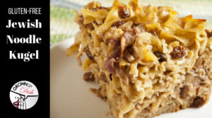Noodle kugel is Jewish comfort food and this easy recipe eliminates wheat and processed sugar and it still tastes authentic and delicious.