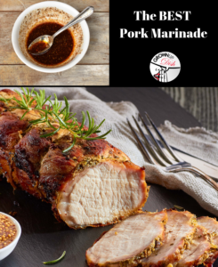 Best pork marinade will turn any kind of pork into a spicy, savory masterpiece. It's sugar-free, gluten-free, paleo, keto & Whole30 compliant. | www.grownupdish.com
