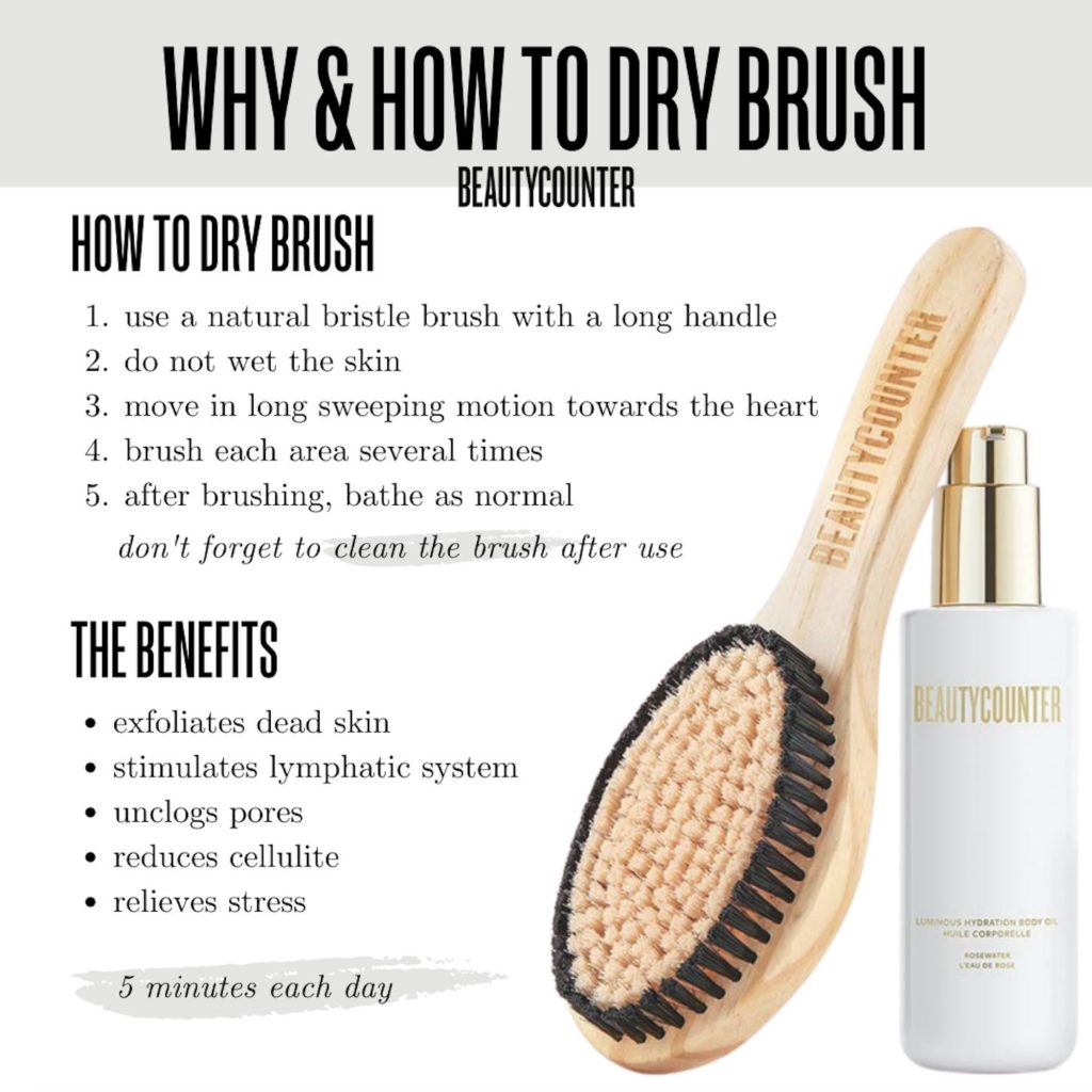 BeautyCounter dry brush