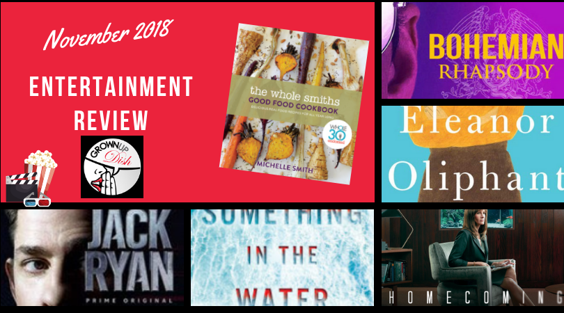November 2018 entertainment review. Check out November's best and worst books, television and movies. Be sure to tell me your favorites in the comments. | www.grownupdish.com