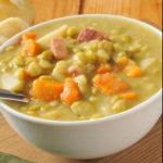 If winter is getting you down make Easy Peasy Split Pea Soup! It's hearty, comforting, packed with vegetables and it's gluten and sugar-free. Instant Pot or stovetop recipe. | www.grownupdish.com