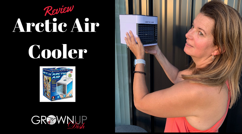 Does the "As Seen on TV" Arctic Air Evaporative Air Cooler work? In the interest of hot women everywhere, read this unbiased Grownup Dish review. | www.grownupdish.com