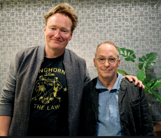 Conan O'Brien and David Sedaris