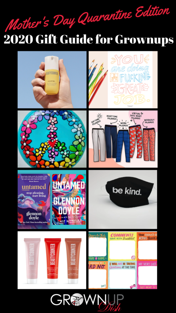 2020 Mother's Day Gift Guide for Grownups - favorite products & gift ideas for your favorite female (or for yourself). Discount codes & freebies too! | www.grownupdish.com