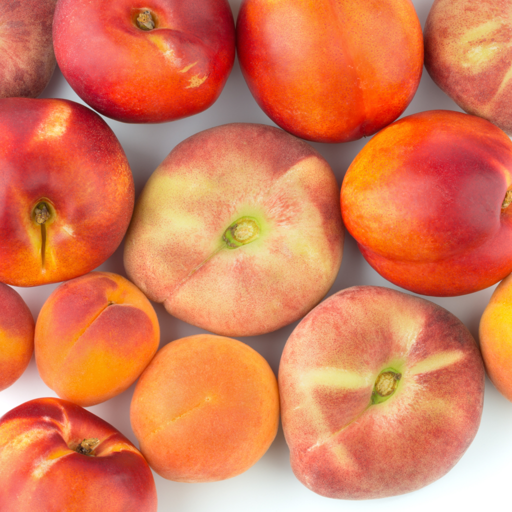 peaches, nectarines, apricots