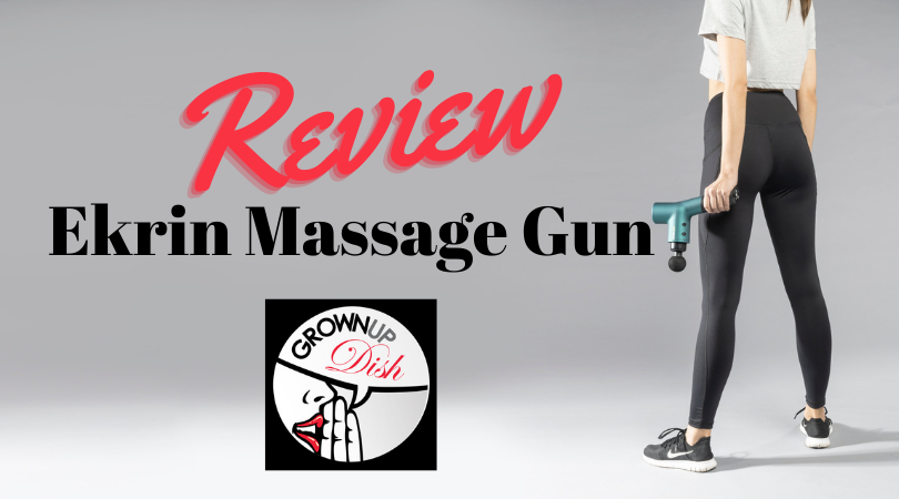 You don't need to spend $500+ on a massage gun. Read my unbiased review & discover the benefits of percussive massage. Save 20% if you order. | www.grownupdish.com