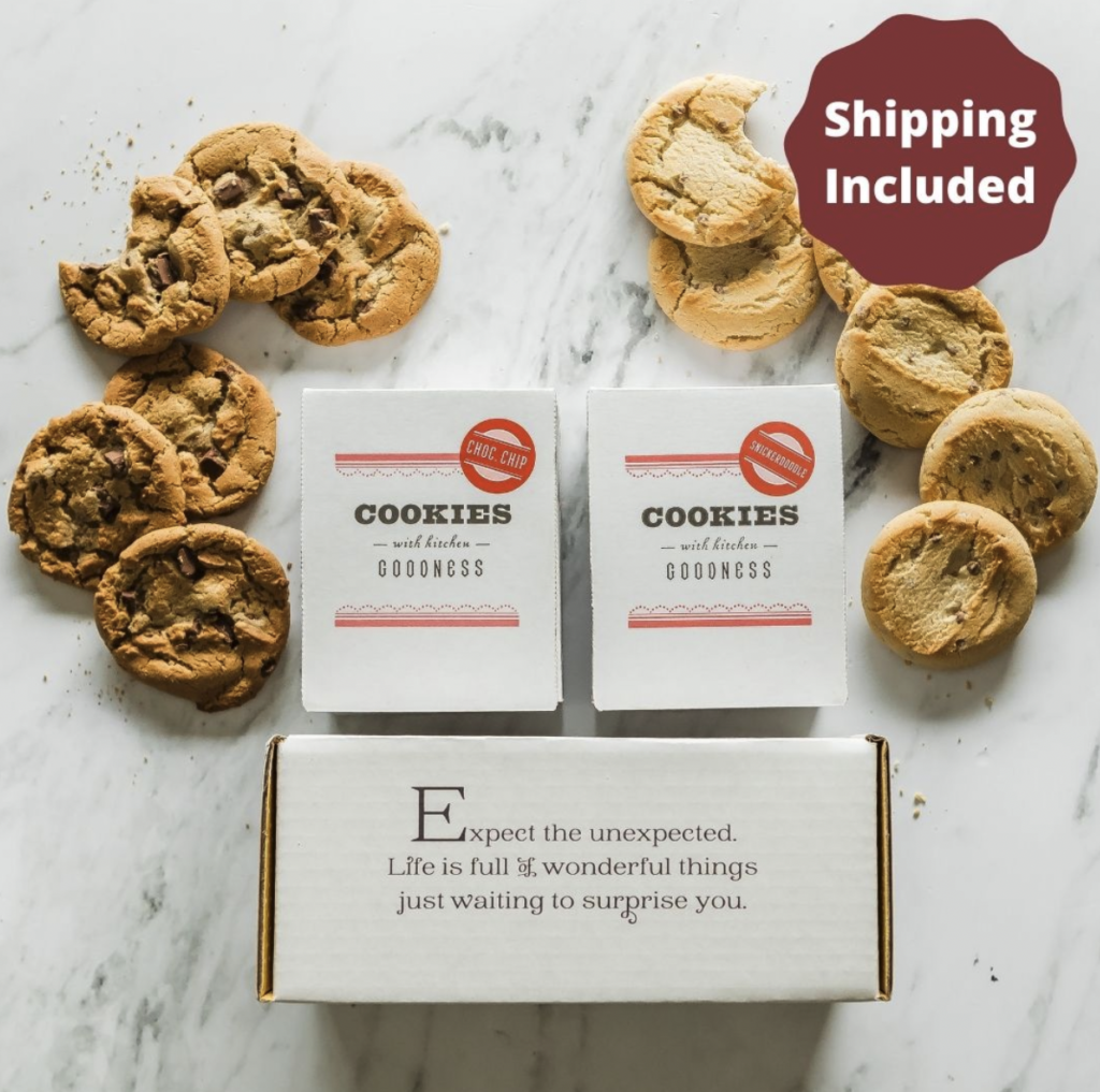 No time to bake? Send a cookie care package from Spoonful of Comfort.