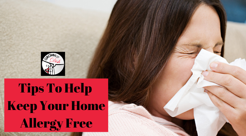 Spring is here, and unfortunately, allergies are too. If you want to keep the dust, pollen, and mold out of your home this season, our tips will help. | www.grownupdish.com