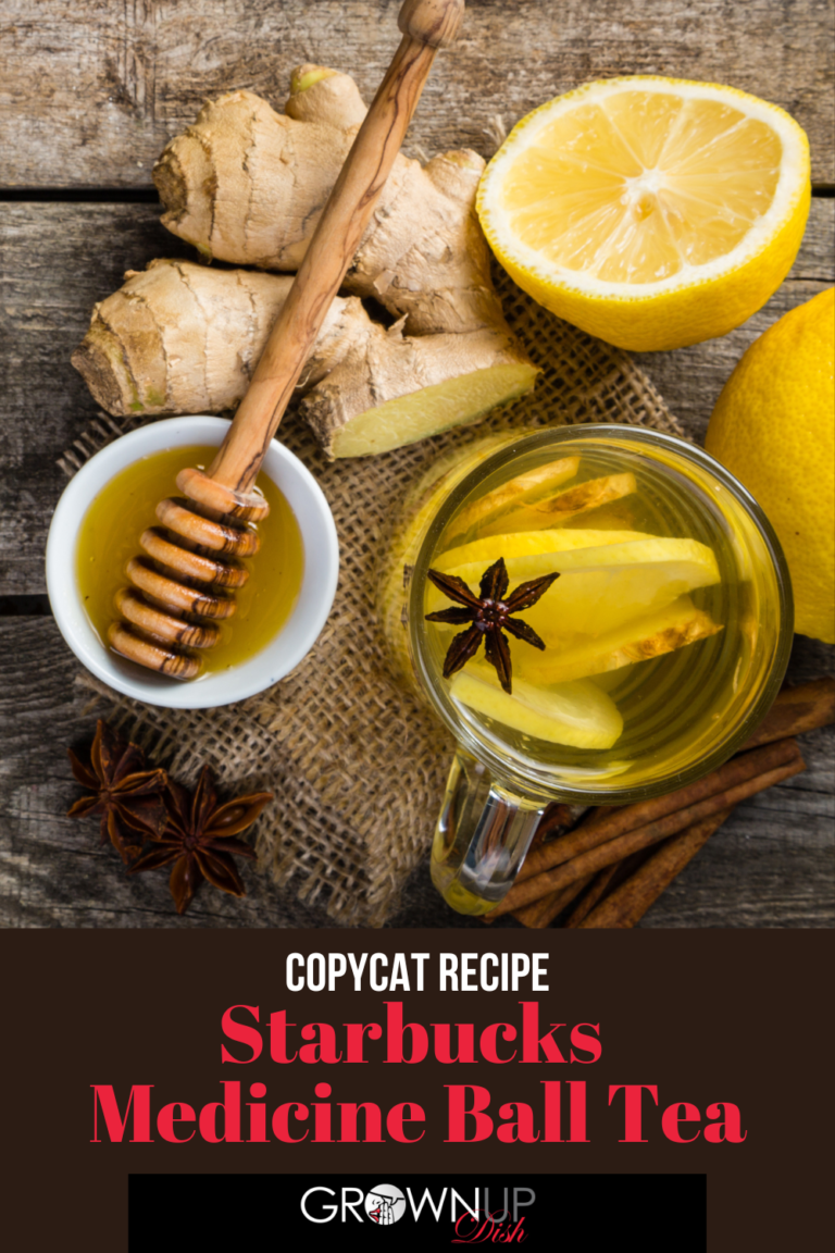 Copycat Starbucks Medicine Ball Tea • GrownUp Dish
