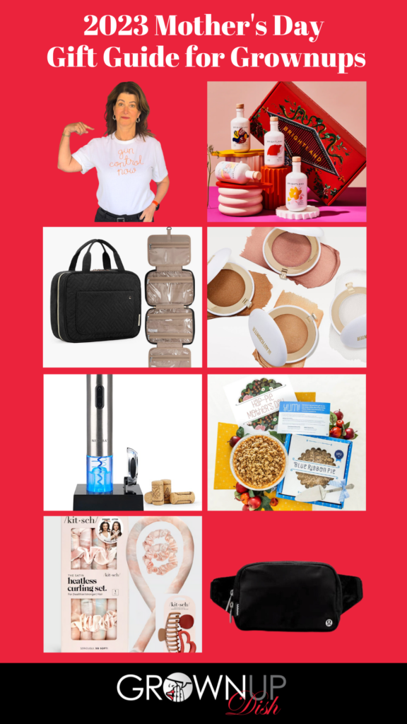 Independently reviewed 2023 Mother's Day Gift Guide for Grownups. Products at every price point and discount codes to save money! | www.grownupdish.com