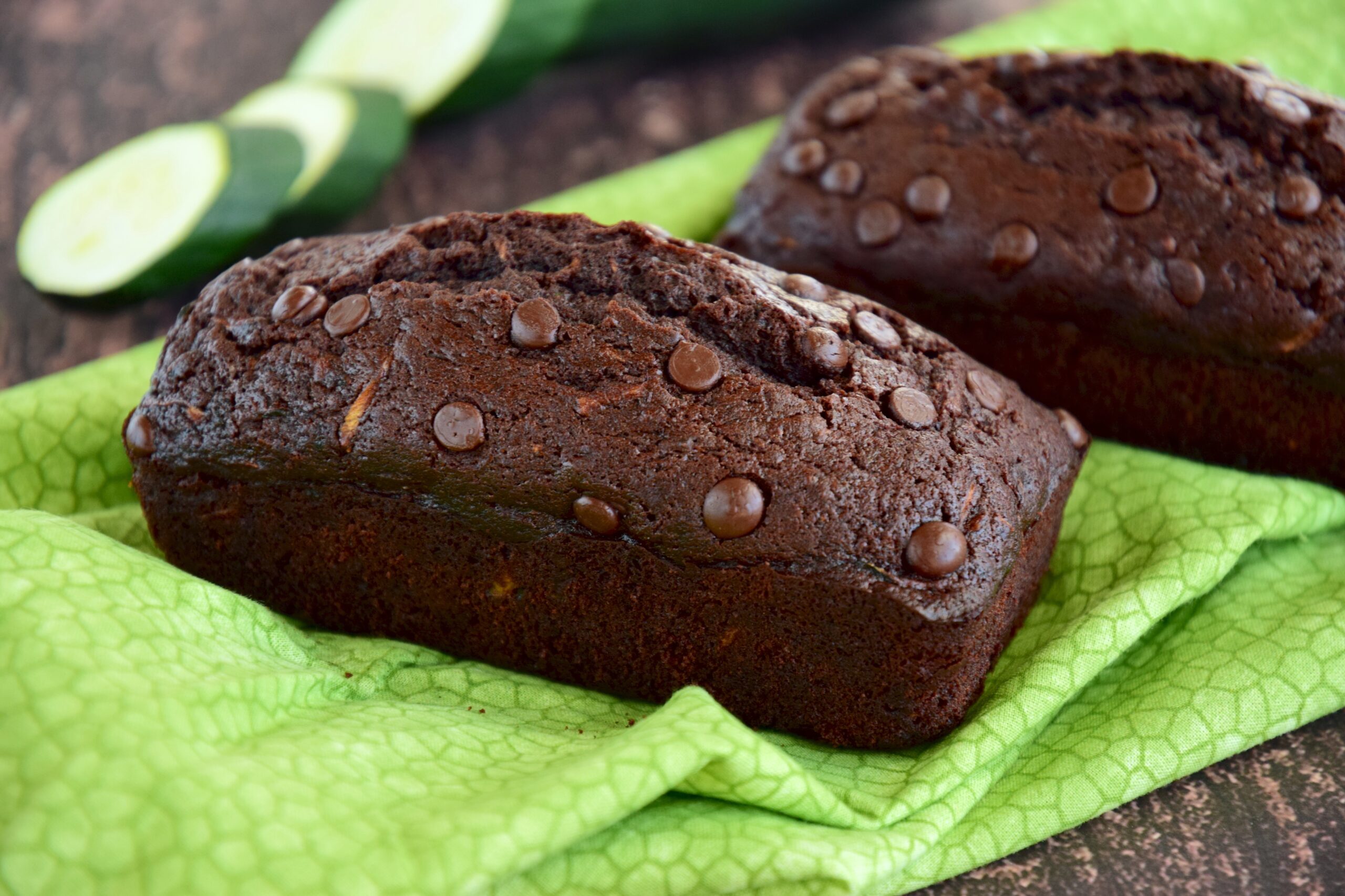 Make guilt-free dark chocolate zucchini bread in the blender. It's a wholesome delight, sweetened with maple syrup & dates. Try it!