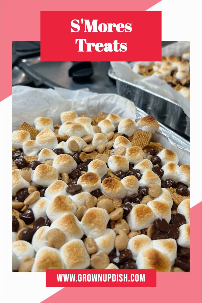 S'Mores Treats • GrownUp Dish